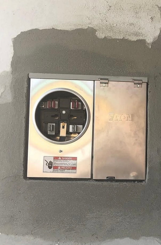 Repairs of contacts for electrical meter